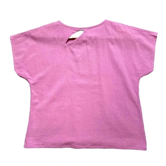 Soft Surroundings Lightweight Keyhole Design Top - Picture 3 of 3
